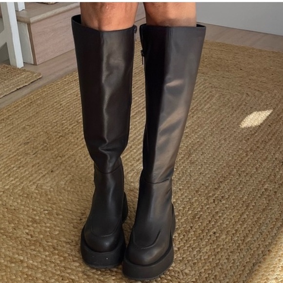 Anthropologie NWT Paloma Barcelo knee Platform Boot comfortable HOT❤🔥 - Picture 6 of 15